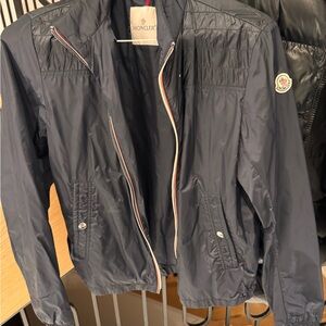 Moncler Women's Dark Blue Utility Jacket